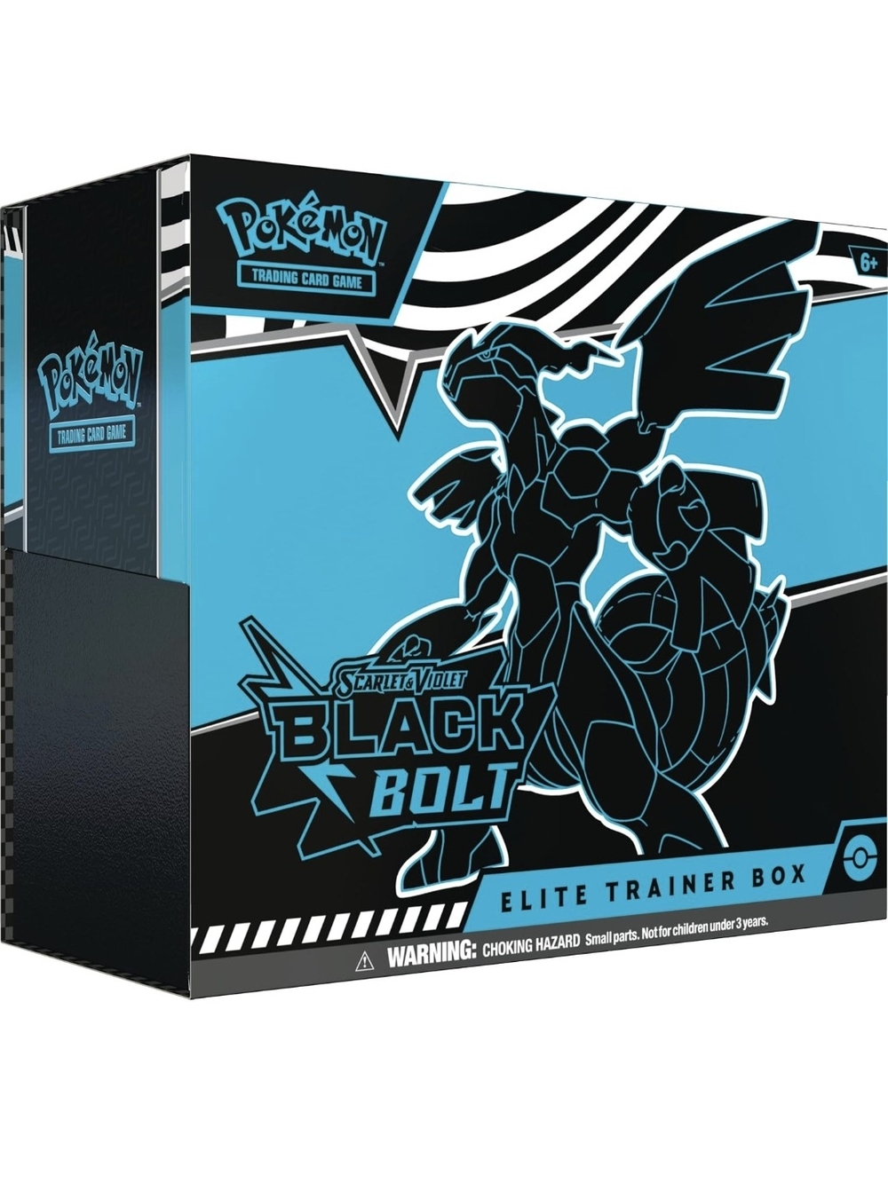 Pokemon Scarlet & Violet Black Bolt Elite Trainer Box - Blue/Black